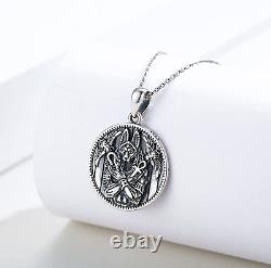 Egyptian Jewelry 925 Sterling Silver Egypt Anubis Pendant Necklace Gift for Wome