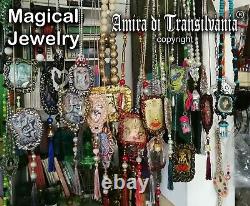 Egyptian collier ethnic jewelry rare necklaces antique jewels collectibles charm