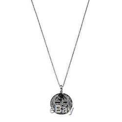 Emporio Armani Ladies Stainless Steel Pendant Necklace $140 BNWT & Gift Pouch