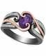 Enchanted Disney Villains Amethyst Engagement Gift For Her 925 Silver Women Ring