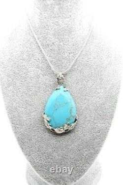 Eternal Opal Pendent Necklace 925 Sterling Silver Jewelry Gift For Birthday Wife