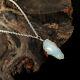 Ethiopian Opal Sterling Silver Pendant Necklace Gemstone Jewelry Gift for Her