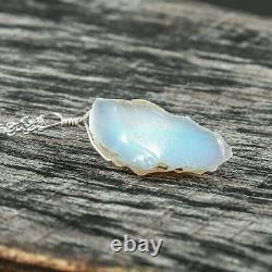 Ethiopian Opal Sterling Silver Pendant Necklace Gemstone Jewelry Gift for Her