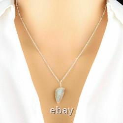 Ethiopian Opal Sterling Silver Pendant Necklace Gemstone Jewelry Gift for Her