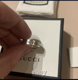 GUCCI Ghost Skull Ring Silver 925 With box and papers (Unisex) perfect gift