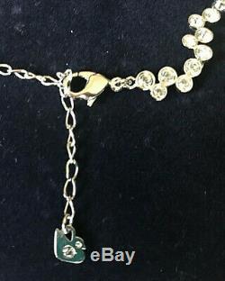 Genuine Gorgeous Swarovski Crystal Silver Choker Necklace Original Box Xmas Gift