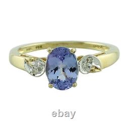 Gift For Women Indian Jewelry Ring Size 7 925 Sterling Silver Tanzanite Gemstone