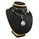 Gift Necklace 925 Silver Wholesale Jewelry Natural Onyx Gemstone R1