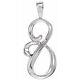 Gift for Mothers Day Sterling Silver Freeform Pendant Fine Jewelry Gift for Her