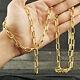 Gold Vermeil 925 Sterling Silver 36 Chain Necklace Fine Jewelry Finding Gifts