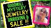 Goodwill Mystery Jewelry Bag Unboxing U0026 Sale Bonus Silver Sale Items Thredup Ebay Resale