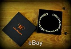 Gotland Bracelet M Size Sterling Silver Viking Arm Ring Viking Jewelry Yule Gift