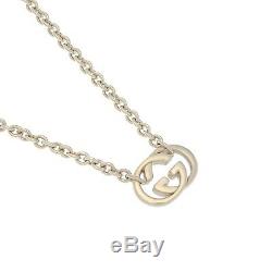 Gucci Interlocking G Necklace Silver Mothers Day Gift