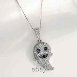 Halloween Jewelry Gift Pendant Necklace Tester Moissanite 925 Silver