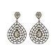 Handmade Jewelry Gift Cubic Zircon 925 Solid Sterling Silver Earrings For Womens