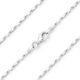 Heshe 18 Chain Necklace Gauge 4.6 mm Sterling Silver 925 Jewelry Gift Length 30