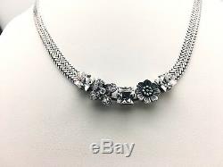 High Quality Mariana Necklace Swarovski Crystals Silver Plated Gift for Mother