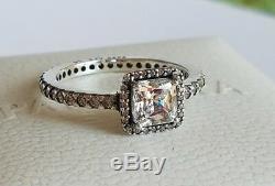 Hot Pandora Silver 925 Timeless Elegance Ring Size 6/52 with a gift box 190947CZ