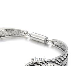 Illinois Fighting Illini Womens Sterling Silver Bracelet Jewelry College Gift D3