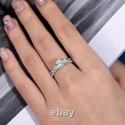 Infinity Sterling Silver Simulated Diamond Engagement Promise Ring Jewelry Gift