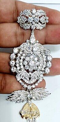 Inspired Cubic Zircon 925 Silver Brooch Gift For her Brooch Wedding Love Gift