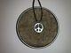 JILL PLATNER PEACE NECKLACE BLACK CROCHETED CORD STERLING SILVER With GIFT CASE