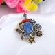 Jewelry Kyanite Pendant Gemstone Blue Handmade Gift Silver Ethnic 925 Natural