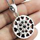 July Ruby Stone Solid Sterling Silver Sister Valentine Gift New Pendant Jewelry