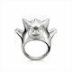 K. UNO Pokemon Gengar Silver Ring Japan Anime Jewerly Gift