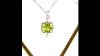 Looking For A Personalized Jewelry Gift Select Your Birthstone U0026 Diamond Silver Necklace Peridot