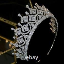 Luxury Princess Crown Headpiece Jewelry Bridal Wedding Accessories Jewelry Gift
