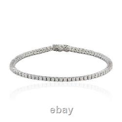 Moissanite Tennis Bracelet 925 Sterling Silver Jewelry Gift For Her Mum