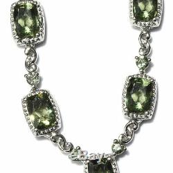 Moldavite Necklace 925 Sterling Silver Jewelry Mothers Day Gifts Size 18 Ct 4.8