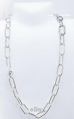 NEW 100% Authentic PANDORA Me 925 Silver Link Necklace DW Bracelet 399001C00