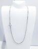 NEW Authentic PANDORA 925 Silver Moment Logo Snake Chain Necklace 590742HV 45 50