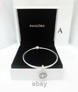 NEW PANDORA 925 Circle love Family Tree Gift Set Charm Bracelet Bangle B801156