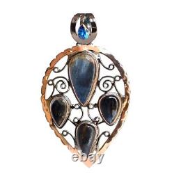 Natural Pietersite Gemstone 925 Sterling Silver Pendant Engagement Jewelry Gift