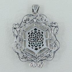 Navajo Style! 925 Sterling Silver Spiny Oyster Pendant Jewelry Gift
