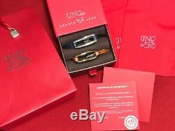 New UNO de 50 Tie Me Gold & Silver Leather Bracelet Gift Set NWT UNOde50