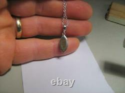 Opal Pendant Genuine Rare Australian Silver Jewelry 5.1ct Necklace Gift D14
