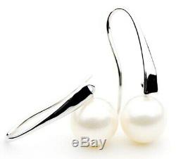 Pacific Pearls 11mm Australian South Sea Pearl Silver Earrings Gifts For Sister