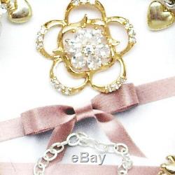 Pandora Bracelet Silver Wife Gold Angel European Charms Pandora Gift Set New