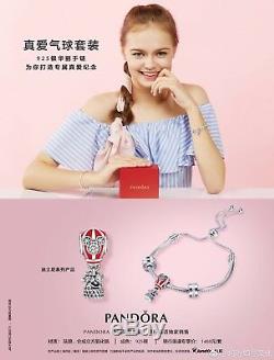 Pandora China Exclusive Mickey 90 Hot Air Balloon Of True Love Gift Set