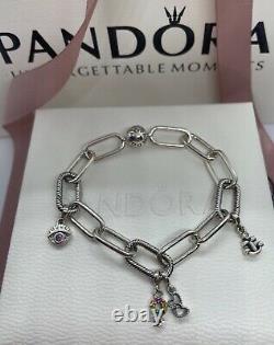 Pandora Me Link Bracelet 6,9 & 4 Charms ALES925 FREE GIFT BOX