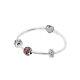 Pandora Open Hearts Bracelet Gift Set Silver Size 7.5 (19cm)- B800381-19
