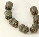 Pave Diamond Beads 925 Silver Necklace Beads Wholesale Peanut Beads Jewelry Gift