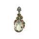 Pendant Silver 925 Green Amethyst Sterling Natural Gemstone Jewelry Gift