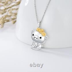 Pig Gifts for Pig Lovers 925 Sterling Silver Piggy Jewelry Gifts for Women