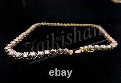 Polki Diamond 925 Sterling Silver Necklace Traditional Jewelry Handmade Gifts