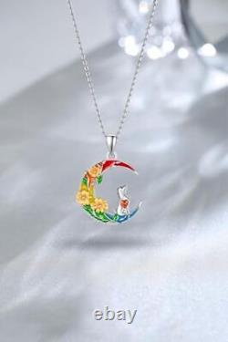 Rainbow Bridge Dog Memorial Gifts Necklace Sterling Silver Jewelry Pet